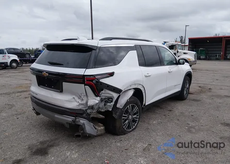 2024 Chevrolet Traverse Awd Lt из США, поврежденный, VIN 1GNEVGKS1RJ176536